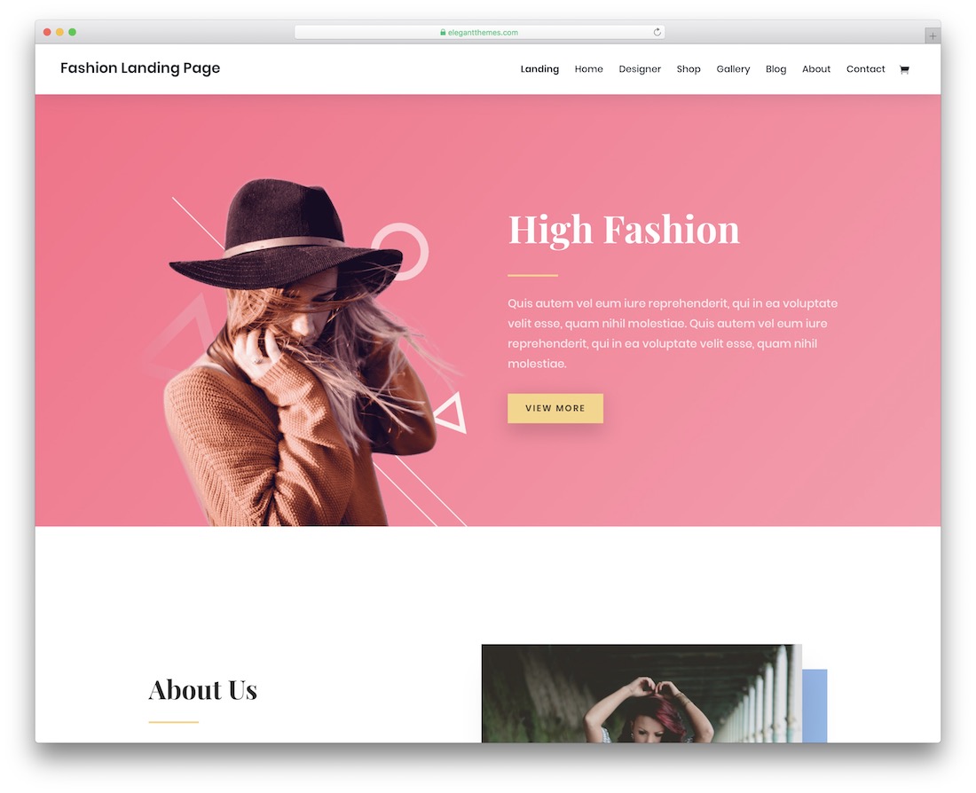 Tối ưu hóa chuyển đổi website bằng cách phối màu hồng thân thiện cho phái nữ